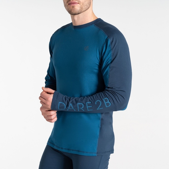 Men's Exchange III Base Layer Set Moonlight Denim Blue