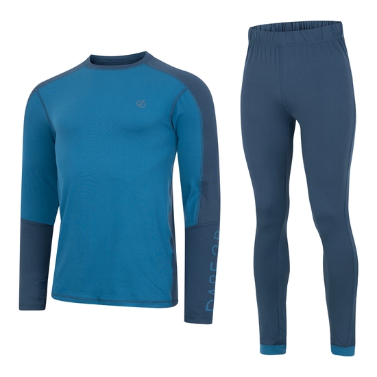 Men's Exchange III Base Layer Set Moonlight Denim Blue