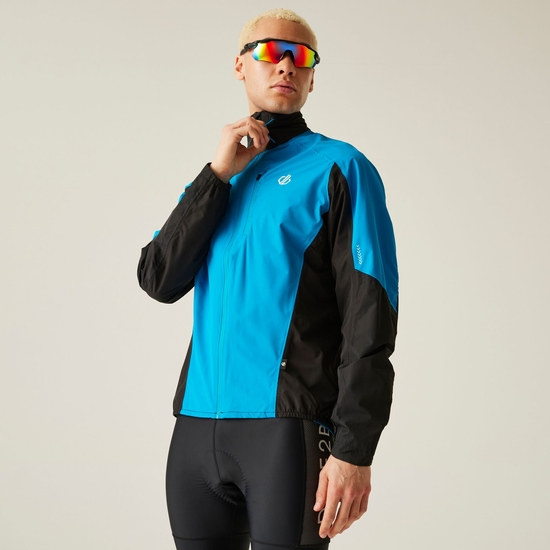 Veste Cycle Homme Réfléchissante Zippée MEDIANT Bleu