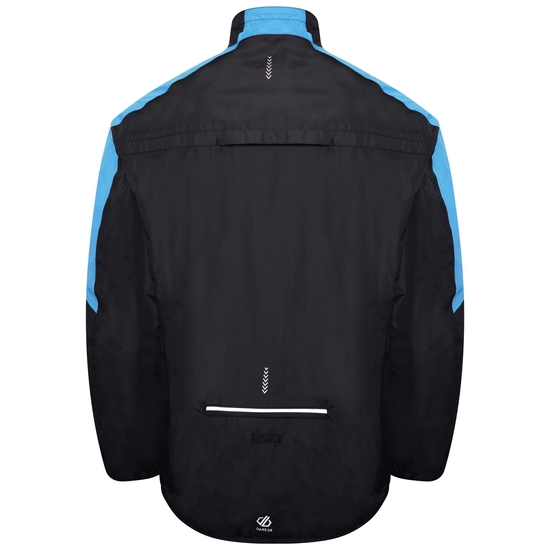 Veste Cycle Homme Réfléchissante Zippée MEDIANT Bleu
