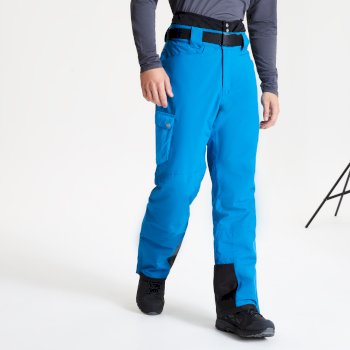 Men's Absolute II Recycled Ski Pants Petrol Blue Methyl Blue
