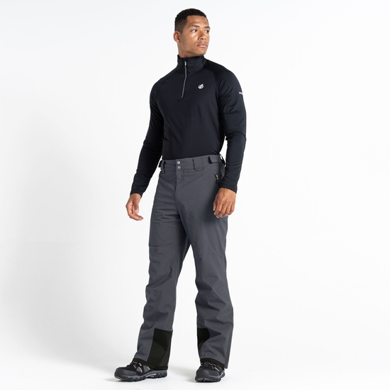 Men's Achieve II Recycled Ski Pants Ebony Grey