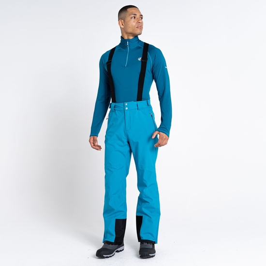 Men's Achieve II Recycled Ski Pants Fjord Blue