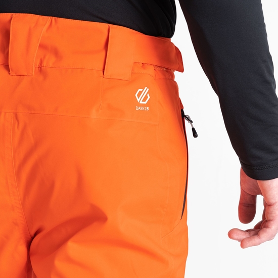 Salopette de ski Homme imperméable ACHIEVE II Orange