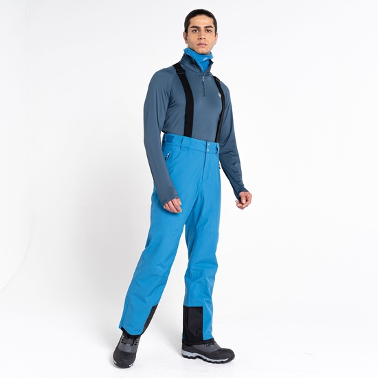 Salopette de ski Homme imperméable ACHIEVE II Bleu