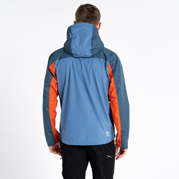 Men's Touchpoint II Waterproof Jacket - Burnt Salmon Stellar Blue 