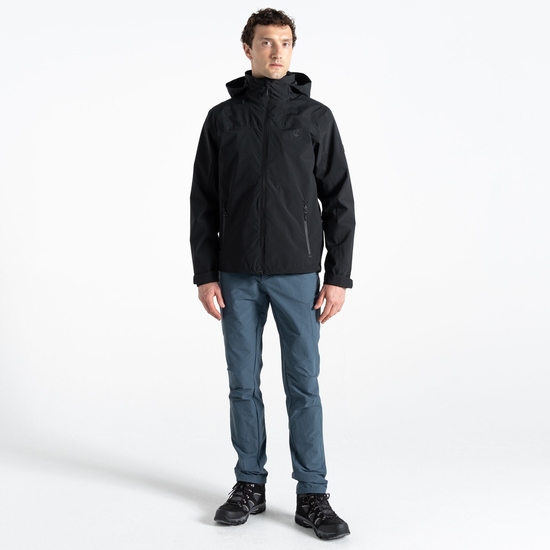 Men's Switch Out Recycled Waterproof Jacket Black