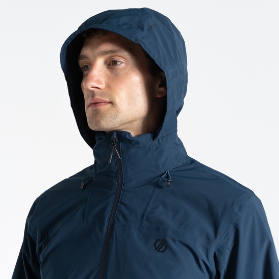 Switch Out wasserdichte Jacke für Herren Marine Blau