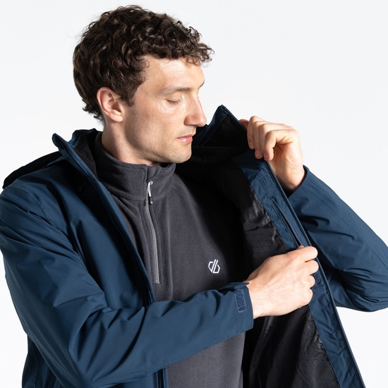 Switch Out wasserdichte Jacke für Herren Marine Blau