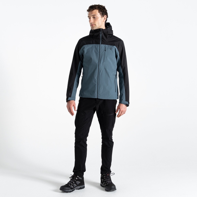 Men s Diluent Era Waterproof Jacket Orion Grey Black Dare2B UK