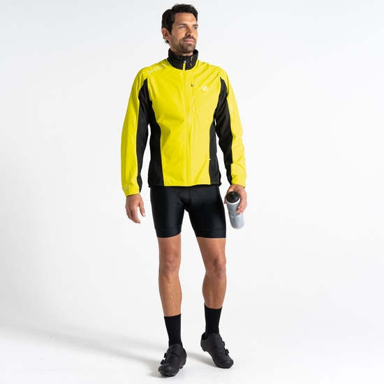 Men's Mediant II Jacket Neon Spring Black
