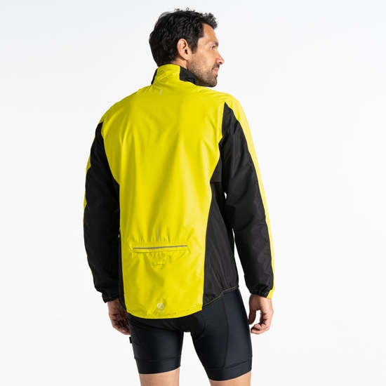 Men's Mediant II Jacket Neon Spring Black