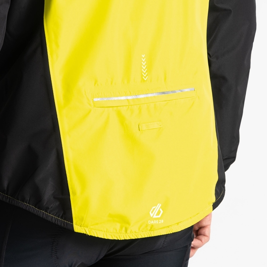 Men's Mediant II Jacket Neon Spring Black