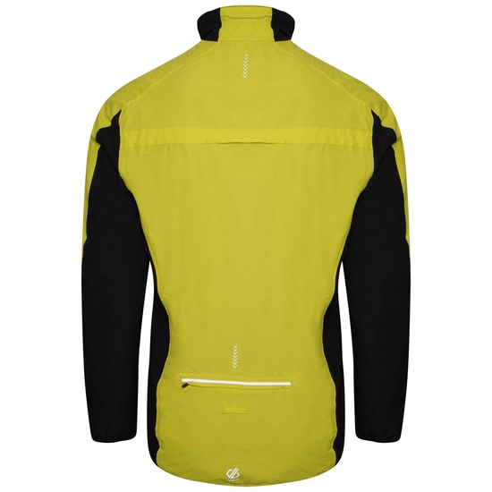 Men's Mediant II Jacket Neon Spring Black