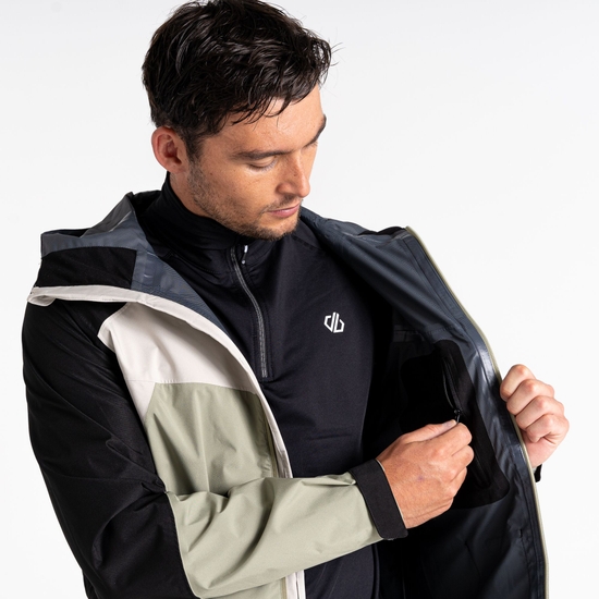 Veste imperméable Homme Cornice Vert