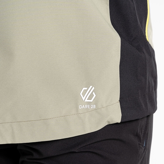 Men's Arising Waterproof Jacket Oil Green Black