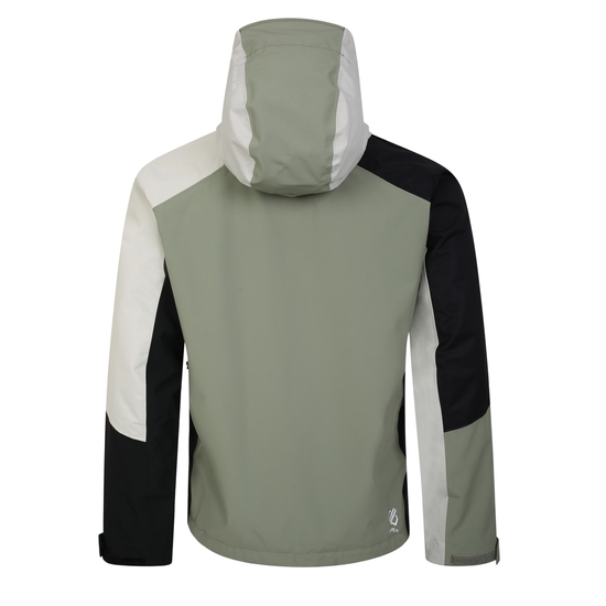 Men's Arising Waterproof Jacket Oil Green Black
