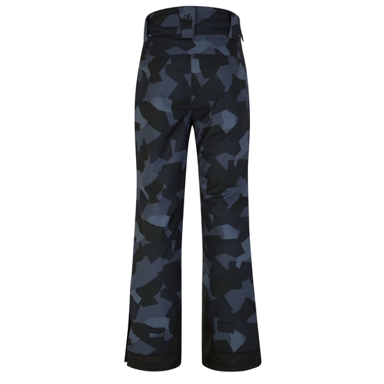 Men's Baseplate Ski Pant Black Camo Print