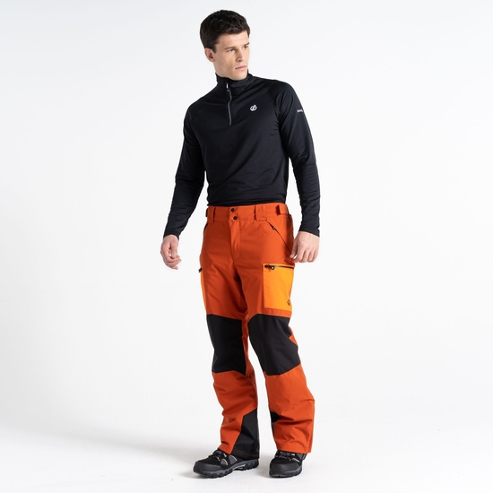 Baseplate Homme Pantalon de ski Orange