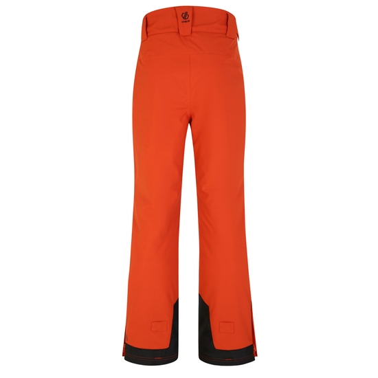 Men's Baseplate Ski Pant Brown Orange 