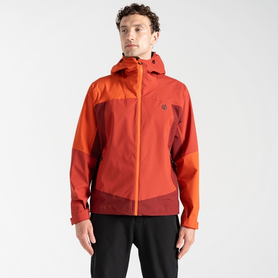 Herren Endurance wasserdichte Jacke Rot