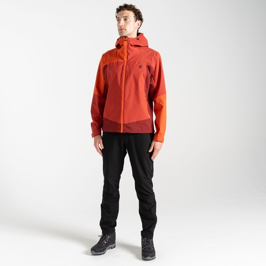 Herren Endurance wasserdichte Jacke Rot