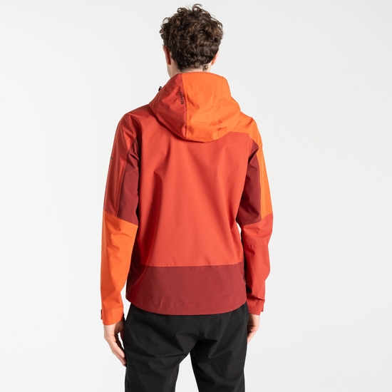 Herren Endurance wasserdichte Jacke Rot