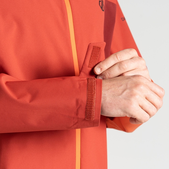 Herren Endurance wasserdichte Jacke Rot