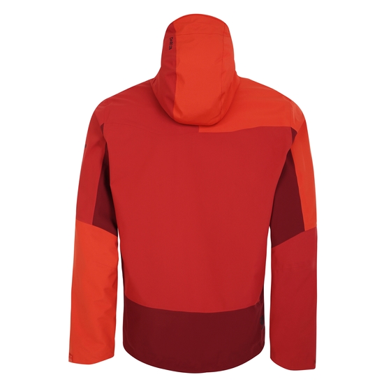 Herren Endurance wasserdichte Jacke Rot
