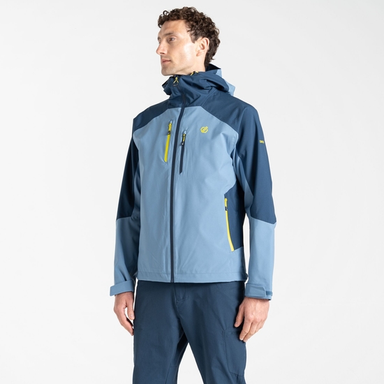 Men's Arising II Waterproof Jacket Coronet Blue Moonlight Denim