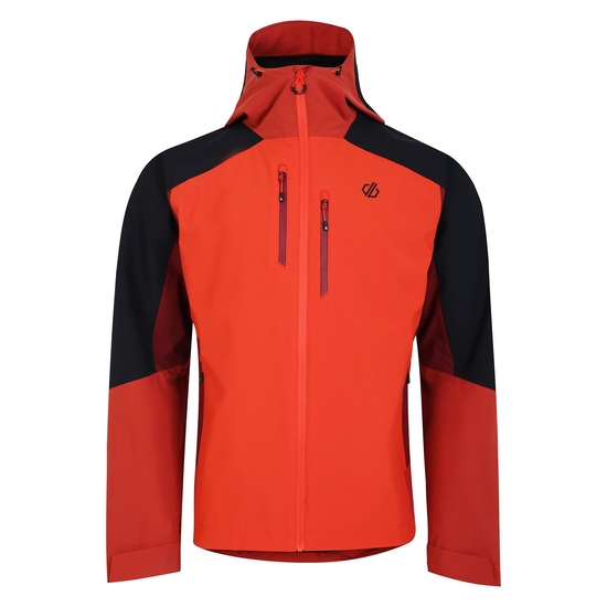 Men's Arising II Waterproof Jacket Cinnamon Tuscan Red