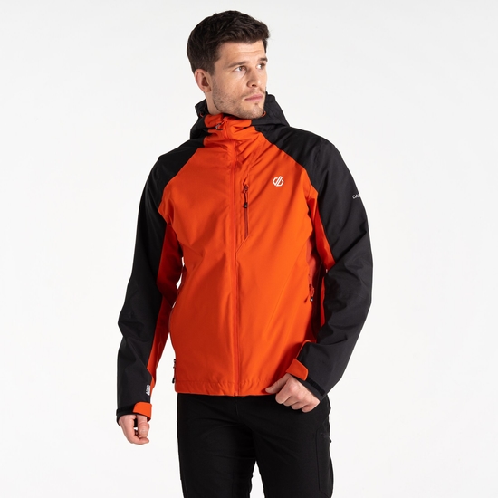 Men's Torrek Mountain Waterproof Jacket - Cinnamon Black | Dare2B