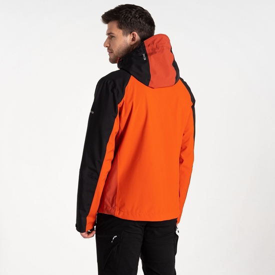 Men's Torrek Mountain Waterproof Jacket Cinnamon Black