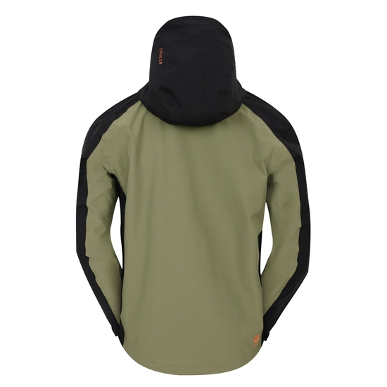 Men's Torrek Mountain Waterproof Jacket Olivine Green Black