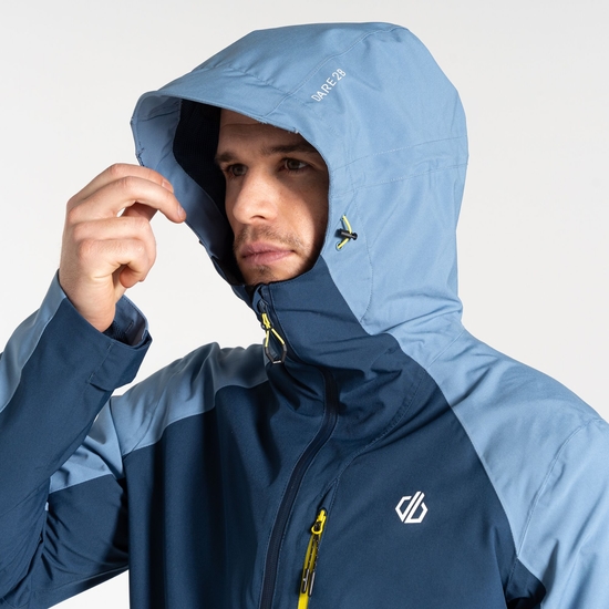 Herren Torrek Mountain Wasserdichte Jacke Blau