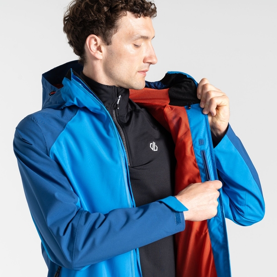 Men's Torrek Mountain Waterproof Jacket Laser Blue Athletic Blue