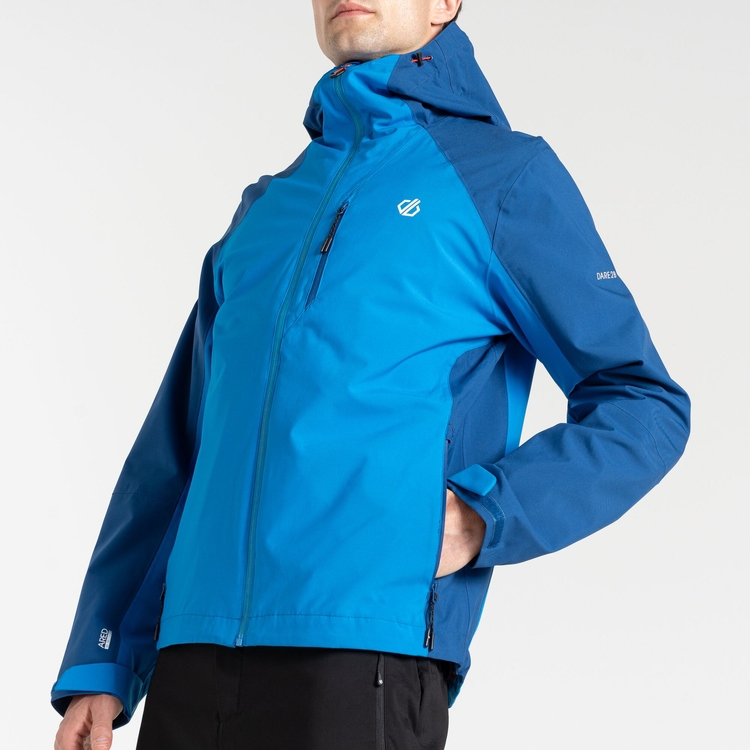 Men s Torrek Mountain Waterproof Jacket Laser Blue Athletic Blue Dare2B IE