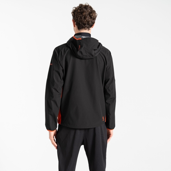 Herren Torrek Mountain Lite Wasserdichte Jacke Schwarz