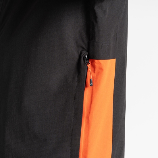 Herren Torrek Mountain Lite Wasserdichte Jacke Schwarz
