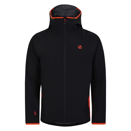 Herren Torrek Mountain Lite Wasserdichte Jacke Schwarz