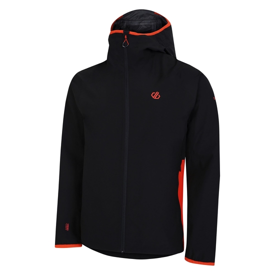 Herren Torrek Mountain Lite Wasserdichte Jacke Schwarz