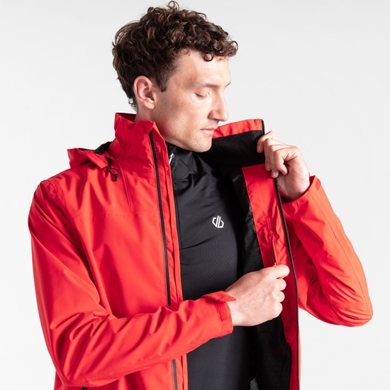 Men's Switch Out II Waterproof Jacket Seville Red