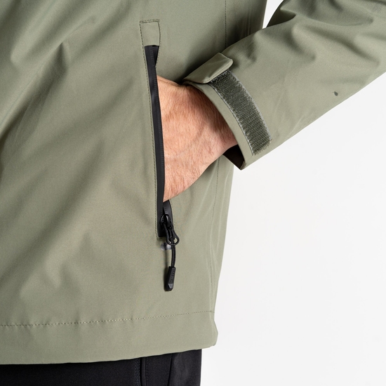 Men's Switch Out II Waterproof Jacket Olivine Green