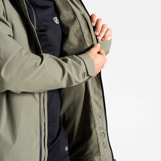 Men's Switch Out II Waterproof Jacket Olivine Green