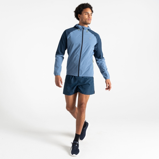 Herren Movement wasserdichte Jacke Blau