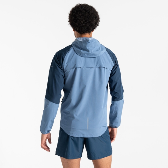 Herren Movement wasserdichte Jacke Blau