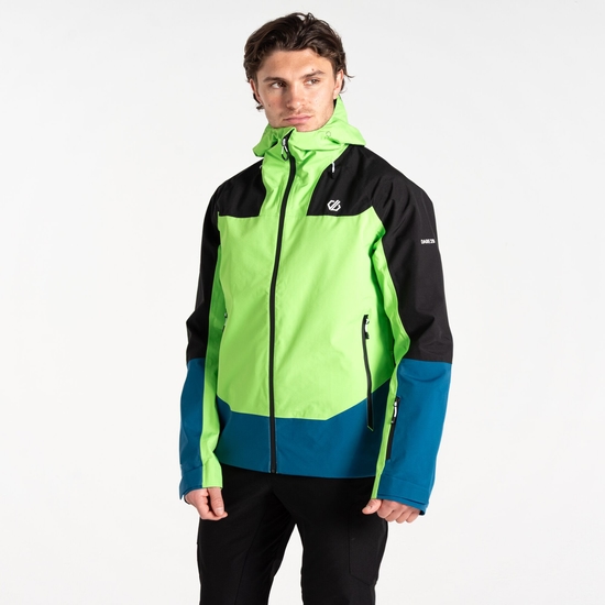 Men's Roving II Waterproof Jacket - Green Flash Blue | Dare2B