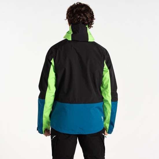 Herren Roving II Wasserdichte jacke Seegrün & Blau