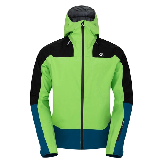 Herren Roving II Wasserdichte jacke Seegrün & Blau