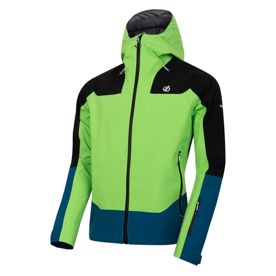 Herren Roving II Wasserdichte jacke Seegrün & Blau